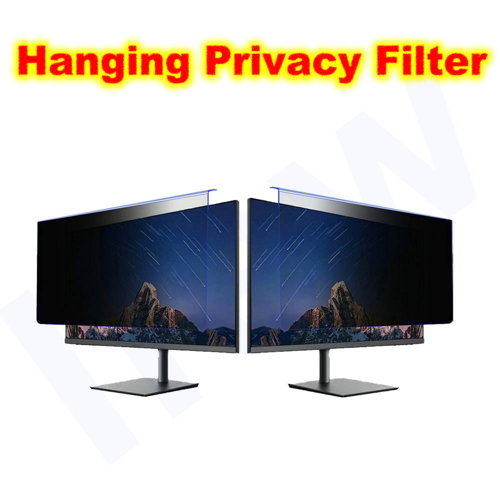 Monitor Privacy Filter - Hängender Anti-Peeling-Displayschutz für Computer, PC, Monitor,