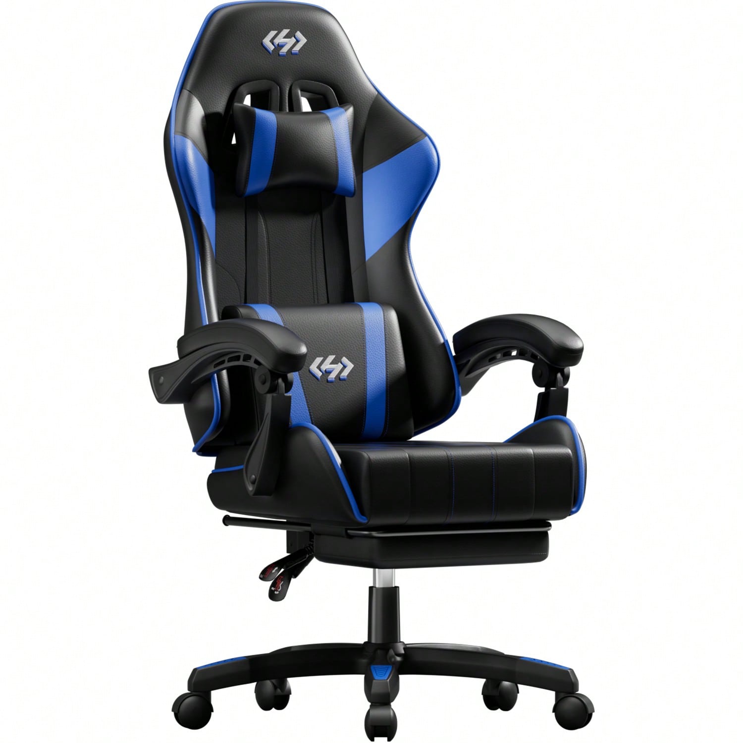 Furniture Chairs For Office - HLDIRECT Gaming-Stuhl, Ergonomischer Computer-Bürostuhl mit Lendenwirbelstütze,