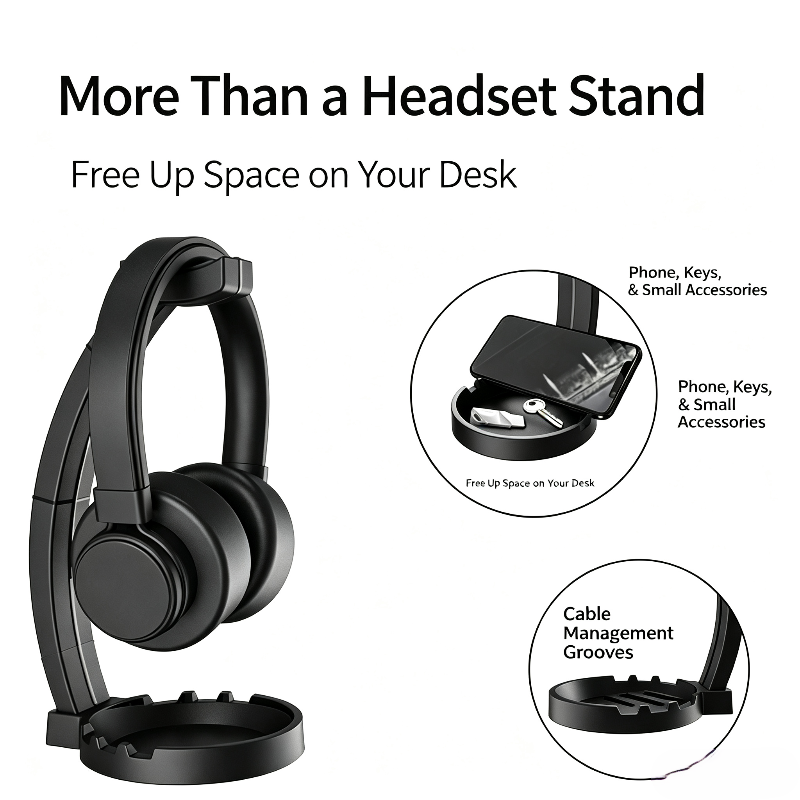 Kopfhörerständer mit Ablagefac – Cable Tray Under Desk Bewertung und Preis