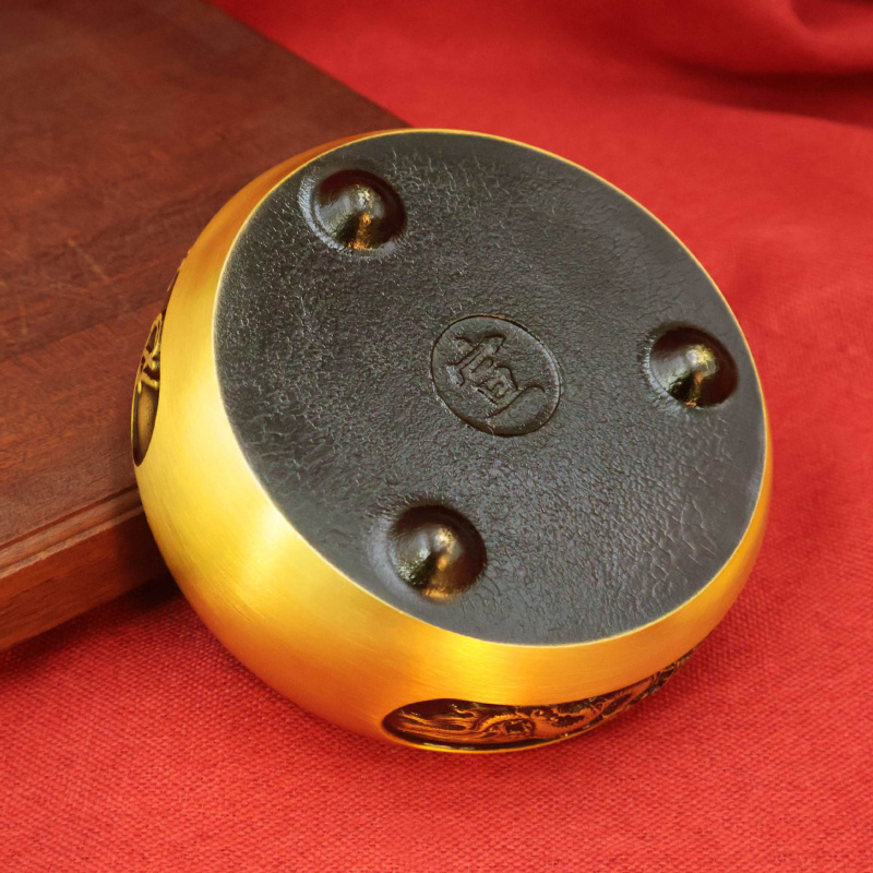 Messing-Aschenbecher mit Drach – Office Furniture Phoenix Bewertung und Preis