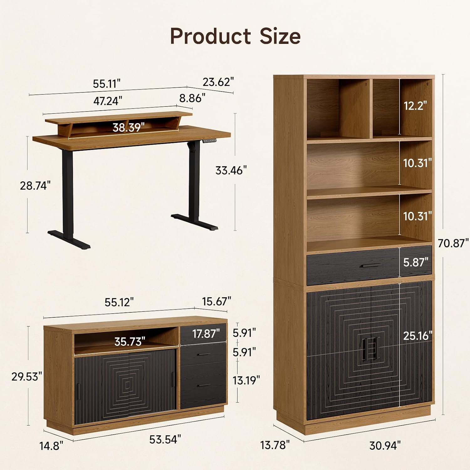 Modernes Schreibtisch- und Tis – Office Furniture Custom Bewertung und Preis