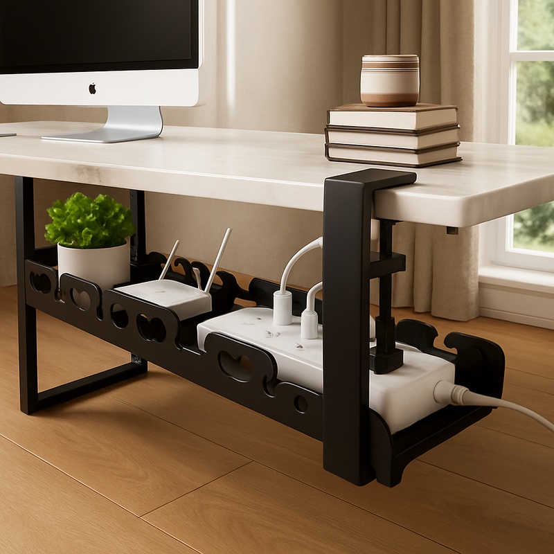 Unterbau-Metallkabelablage für – Cable Tray Under Desk Bewertung und Preis