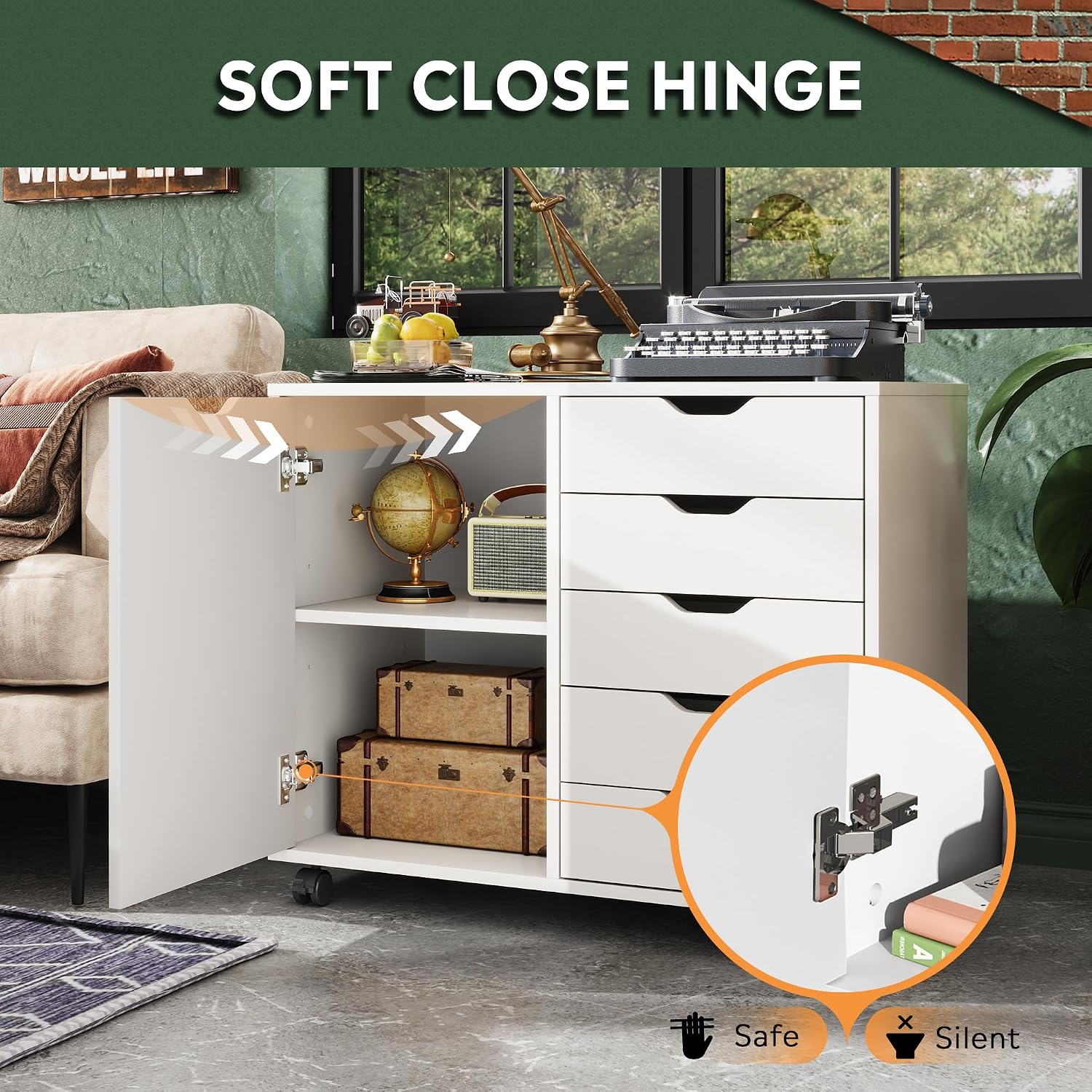 5-Schubladen-Holzschrank, Büro – Office Furniture Custom Bewertung und Preis