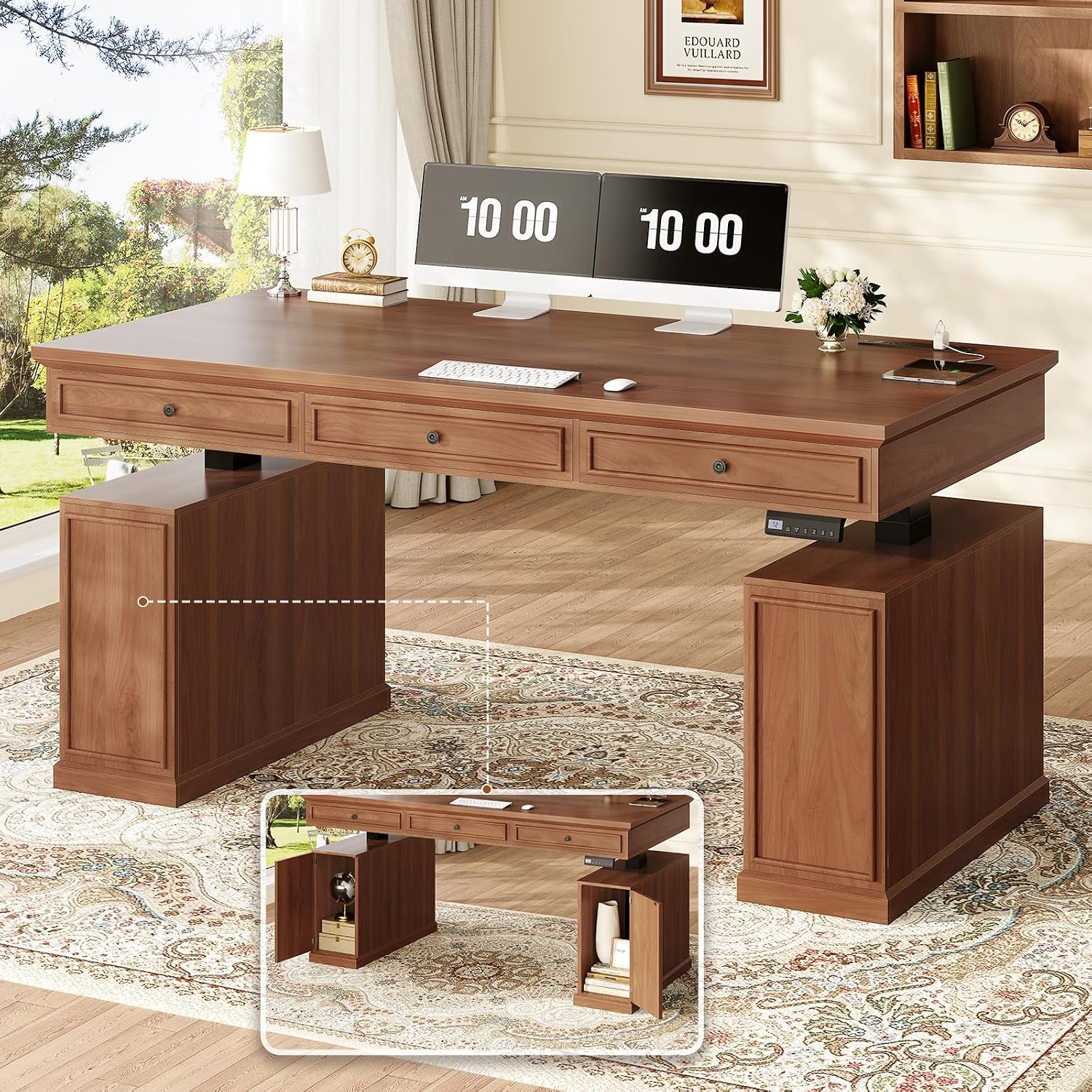 55,1 Zoll Farmhouse Elektrisch – Office Furniture Custom Bewertung und Preis